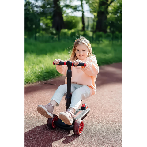 Lamborghini Kids Twist Scooter with Baby Seat