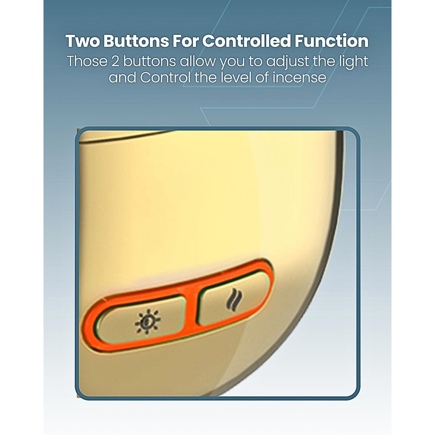 Moxedo Portable USB Bakhoor Incense Burner Aroma Diffuser