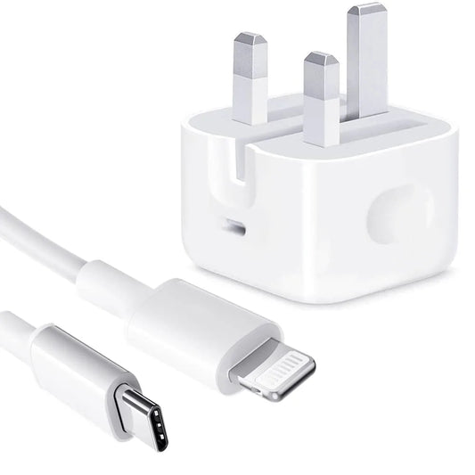 Apple 20W USB C Power Adapter with USB C to Lightning Cable