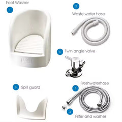 Automatic Foot Washer for Wudu, Ablution Foot Washing Basin
