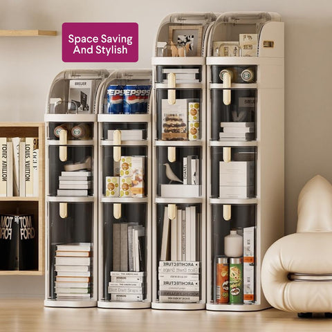 Smart Narrow Gap Tower Bathroom Storage Organizer, Chest of Drawers Fl ...