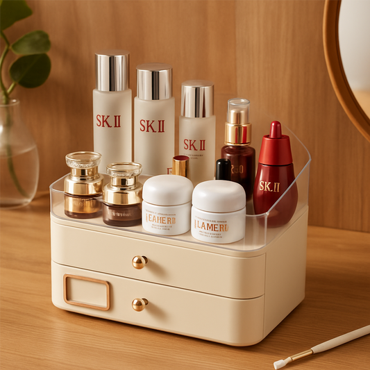 Ecoco Cosmetics and Makeup Storage Organizer Box