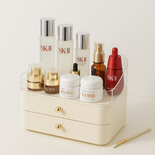 Ecoco Cosmetics and Makeup Storage Organizer Box