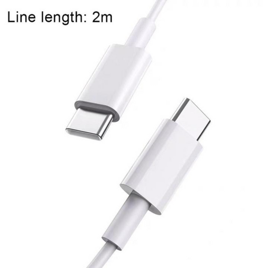 USB C to USB C 60W 2 Meter Data Cable