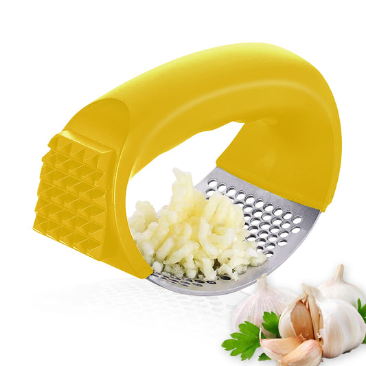Handheld Easy Garlic Press with Comfortable Grip