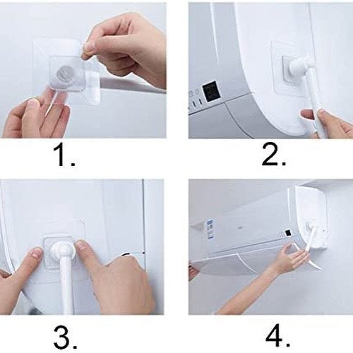 How to Fix an adjustable AC deflector