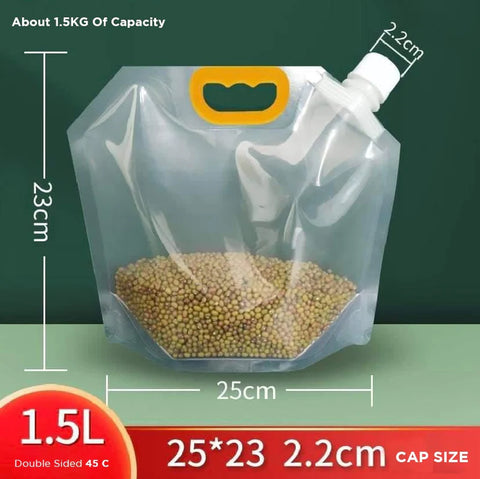 Moisture-proof Grains Storage Bag for Kitchen