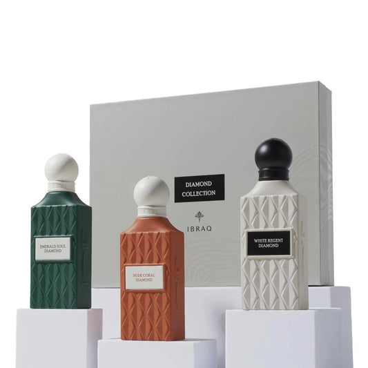 Ibraq Diamond Collection Grey Box, 75ml x 3