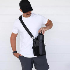 Magnetic Gym Bag for Men, Travelers Water Bottle Fitness Bag