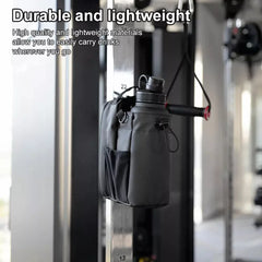 Magnetic Gym Bag for Men, Travelers Water Bottle Fitness Bag