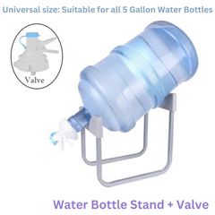 Portable Water Bottle Dispenser Stand with Faucet