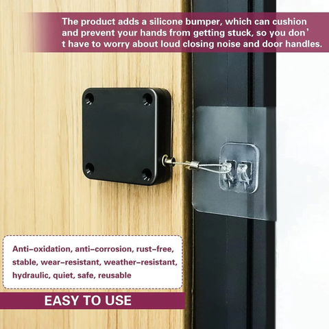 1.2 Meter Retractable Steel Wire Automatic Door Closer in Qatar – Qmax ...