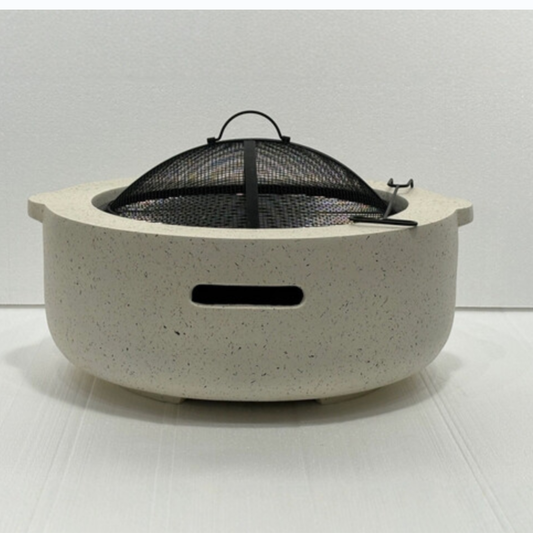 Round Shape Outdoor Fire Pit 65 x 60 x 47 cm