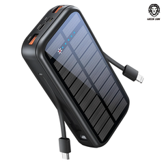 Green Lion PD20W Solar 2 Fast Charging 20000mAh Power Bank