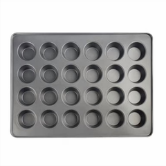 24 Cup Non-stick Muffin Tray, Mini Cupcake Pan Baking Tray Model 1