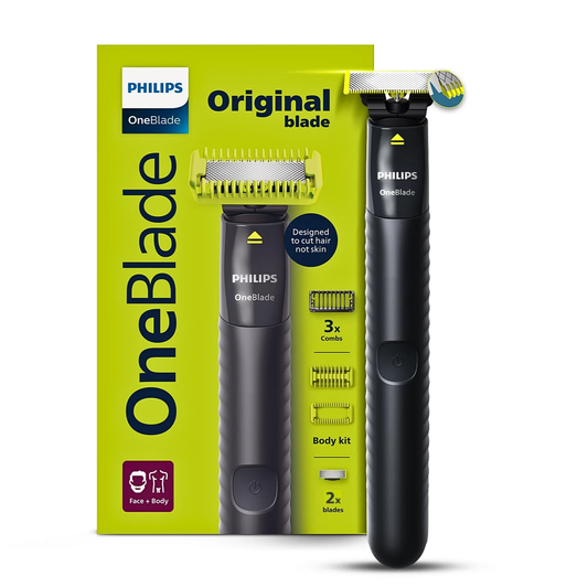 Philips OneBlade QP1624/10, Face and Body Trimmer and Shaver