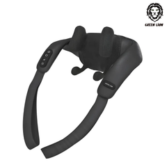 Green Lion Neck and Shoulder Massager, Rechargeable 4D Kneading Massage