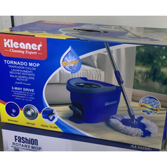 Kleaner Tornado Handsfree Foot Pedal Spin Mop with 2 Microfiber Pads
