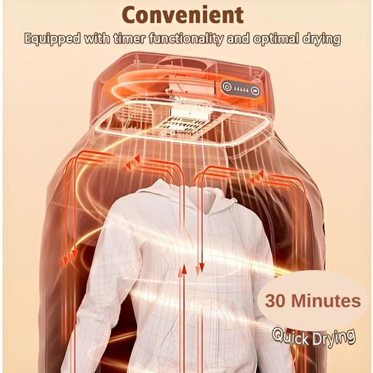 Portable Electric Folding Laundry Clothes Dryer Machine