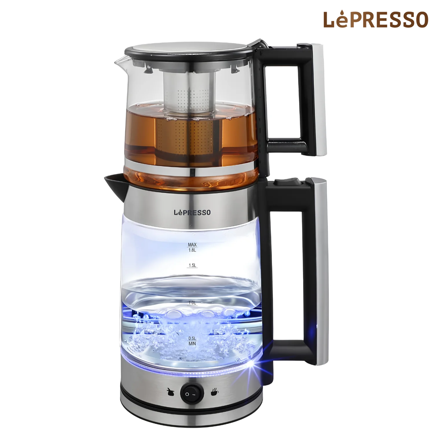 Lepresso 1.8L Turkish Tea Maker with Teapot