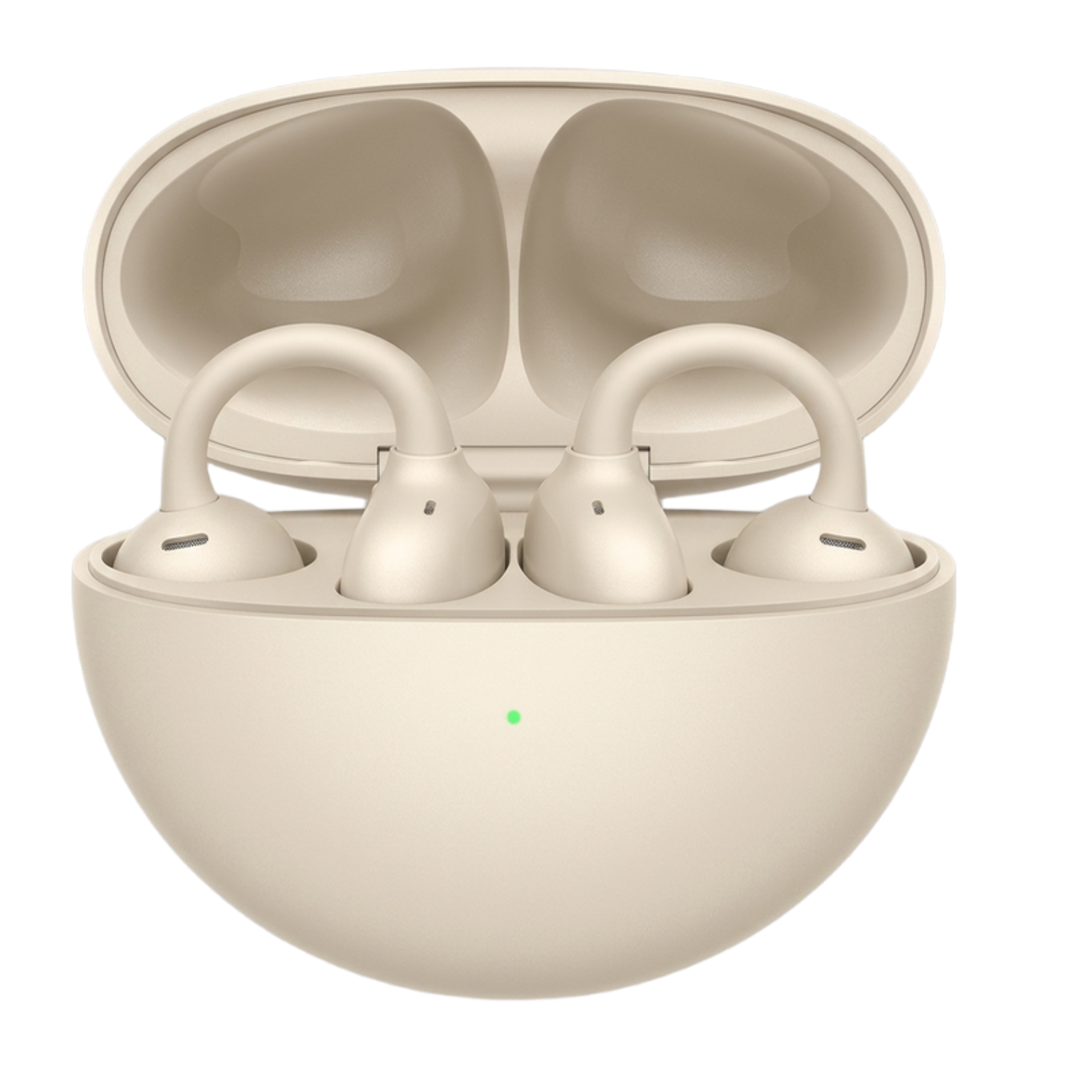 Oteeto OT16 Premium Clip Earbuds, True Wireless Noise Cancelling Earphone - Huawei FreeClip 2 Alternative Beige