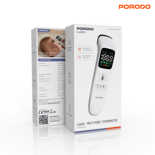 Porodo LiveOn Multi-Mode Thermometer