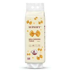 Supsoft White Bag Wall hanging 4x Ply Tissue Paper