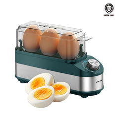 Green Lion Trio Egg Cooker with 3 Baking Modes, 8-Minute Fast Cooking