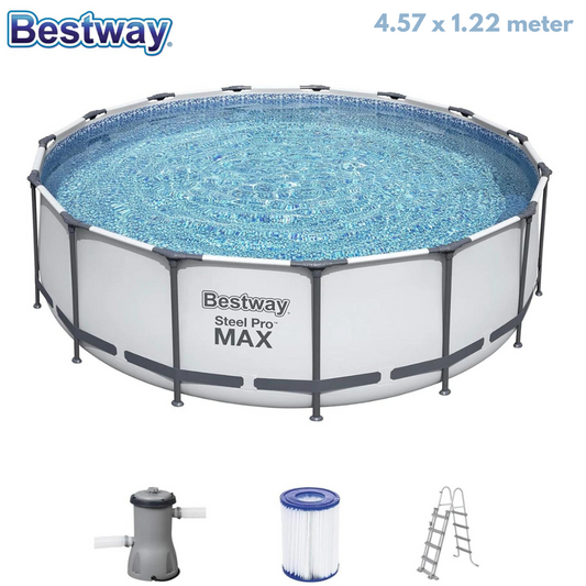 Bestway Steel Pro Max Pool 4.57 x 1.22 Meter in Qatar