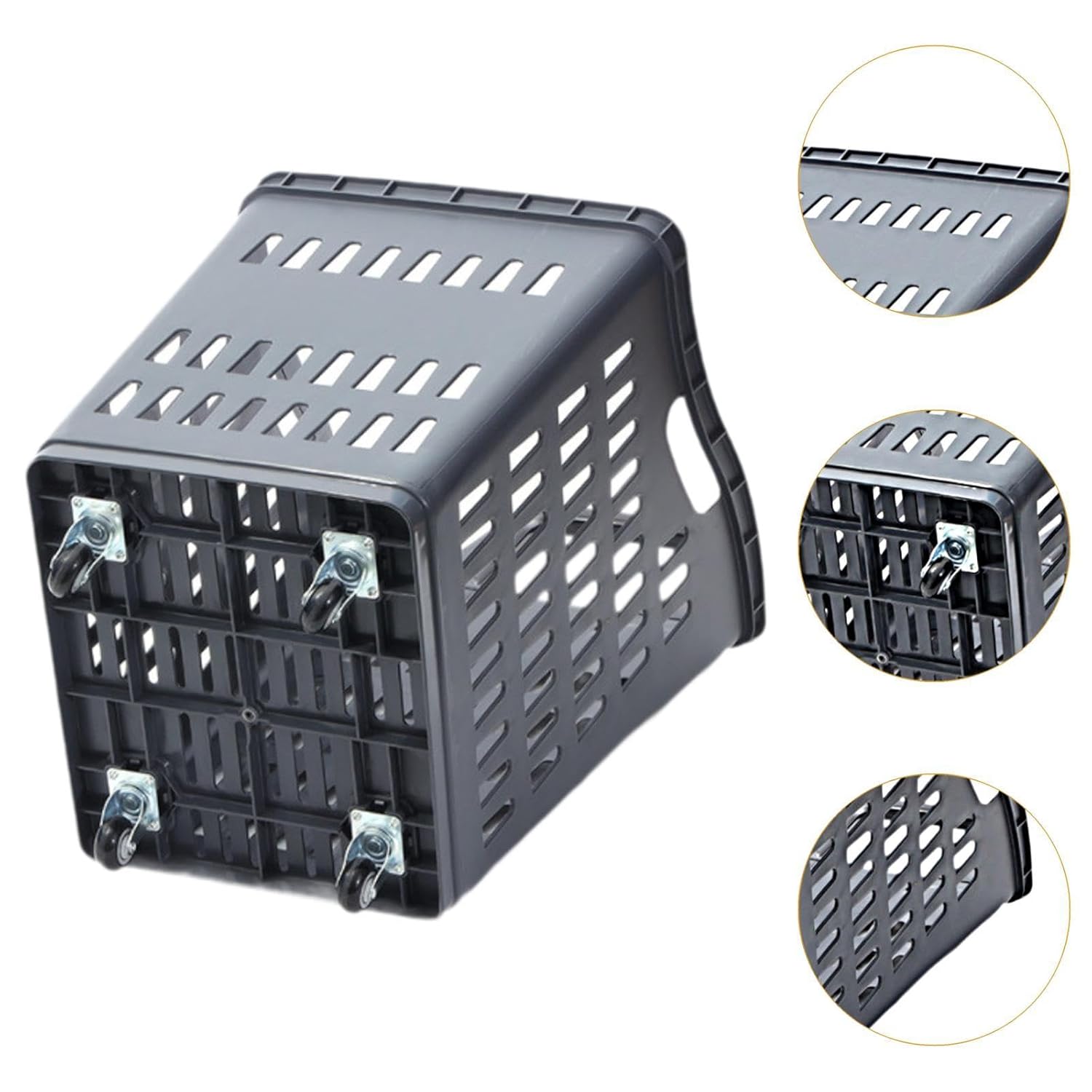 Supermarket Shopping Basket Trolley Cart with Wheels