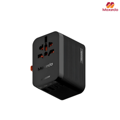 Moxedo Universal Plug Plus 20W GaN Travel Adapter Worldwide Fast Charging Hub