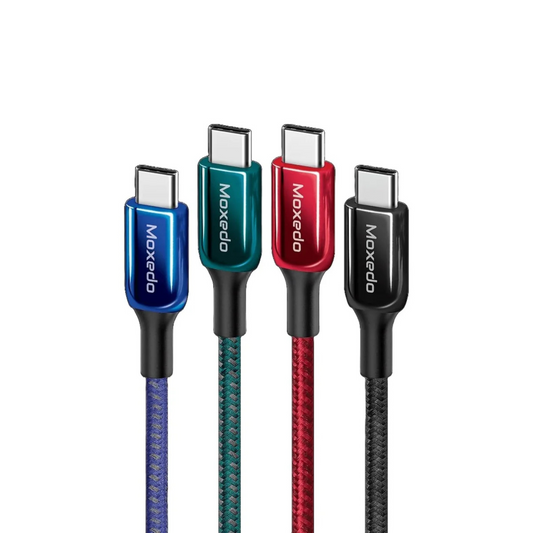 Moxedo CavoX USB C to USB C 60W 4-Pack Fast Charging Braided Cables