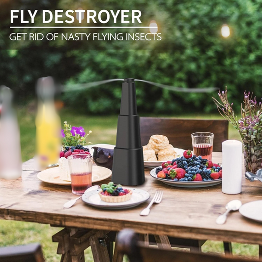 Folding Tabletop Outdoor Mosquito Repellent Fly Fan