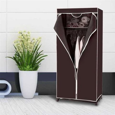 Portable Cloth Wardrobe Closet Storage Cabinet for Bedroom