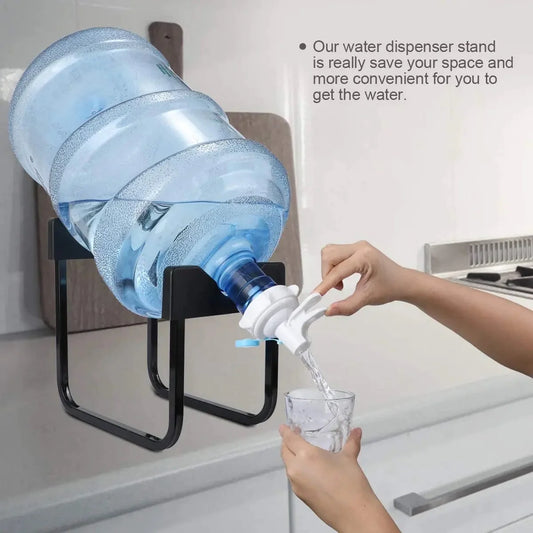 Portable Water Bottle Dispenser Stand with Faucet