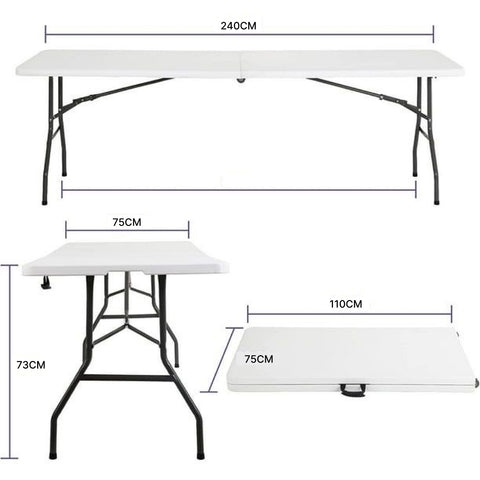 Collapsible Folding Table for Outdoor Camping