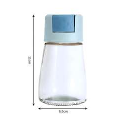 Salt and Pepper Dispenser for Kitchen, with Precise 0.5g Push Dispenser