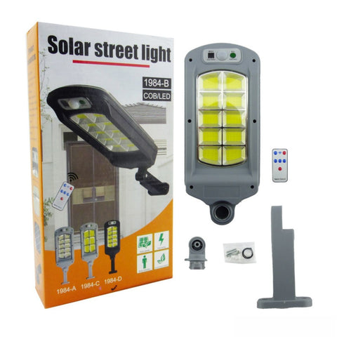 Solar Outdoor Sensor Street Light, COB LED Street Light