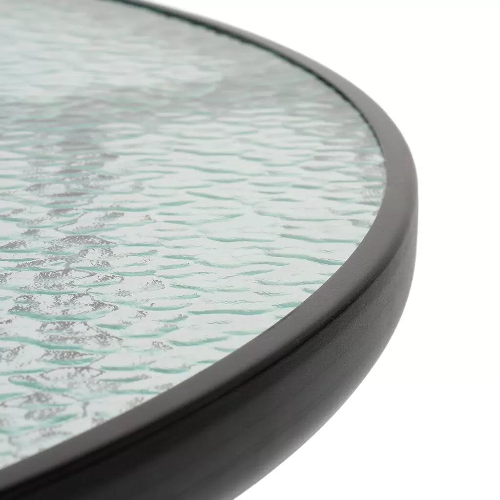 Outdoor Garden Furniture Set - 4 CHAIRS + TABLE Setup