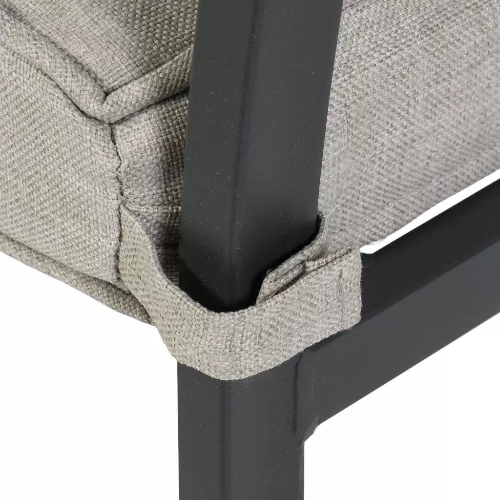 Outdoor Garden Furniture Set - 4 CHAIRS + TABLE Setup