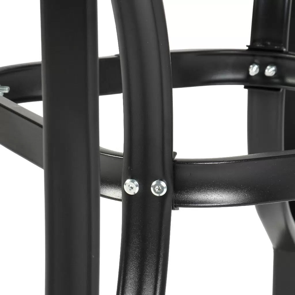 Outdoor Garden Furniture Set - 4 CHAIRS + TABLE Setup