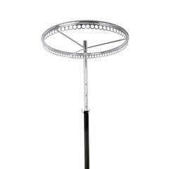 360° Circular Clothes Hanger, Garment Display Rack for Boutiques and Shops