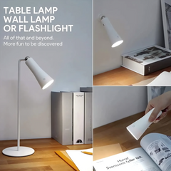 Multi-purpose 5 IN 1 LED Desk Lamp with Adjustable Brightness