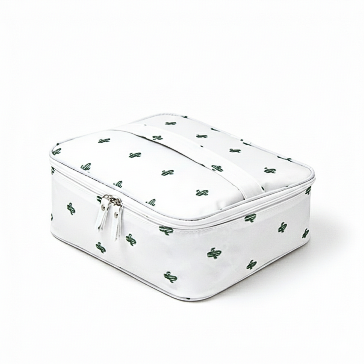 Women's Travel Cosmetics and Makeup Organizer Zipper Bag with Partitions Pattern 03