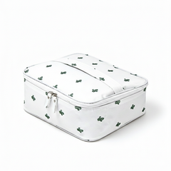 Women's Travel Cosmetics and Makeup Organizer Zipper Bag with Partitions Pattern 03