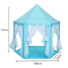 Kids Indoor and Outdoor Castle Play Tent House