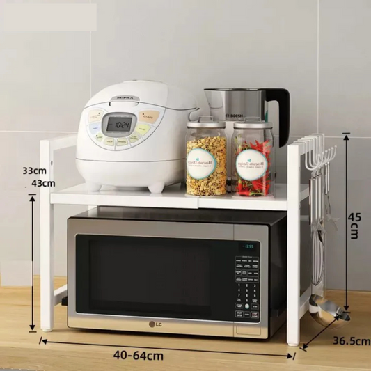 Adjustable Metal Microwave Oven Stand