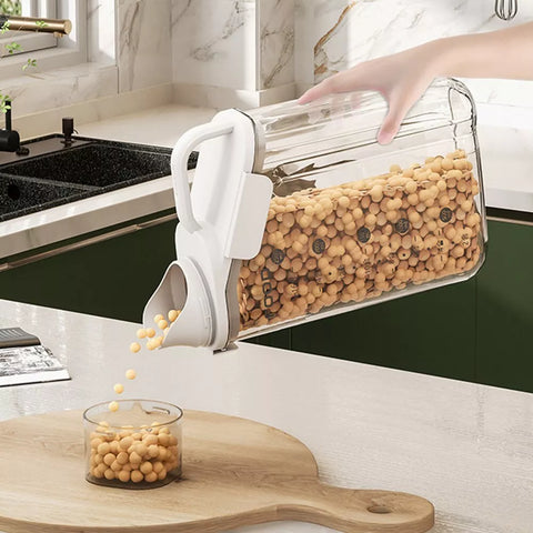 2.8L Airtight Rice Grain Cereal Storage Container Food Dispenser
