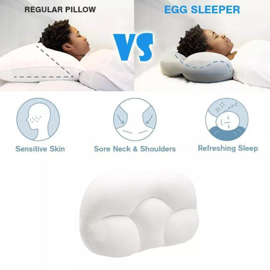 Orthopedic Sleep Pillow for Pain Relief, Super Soft Air Ball Pillow