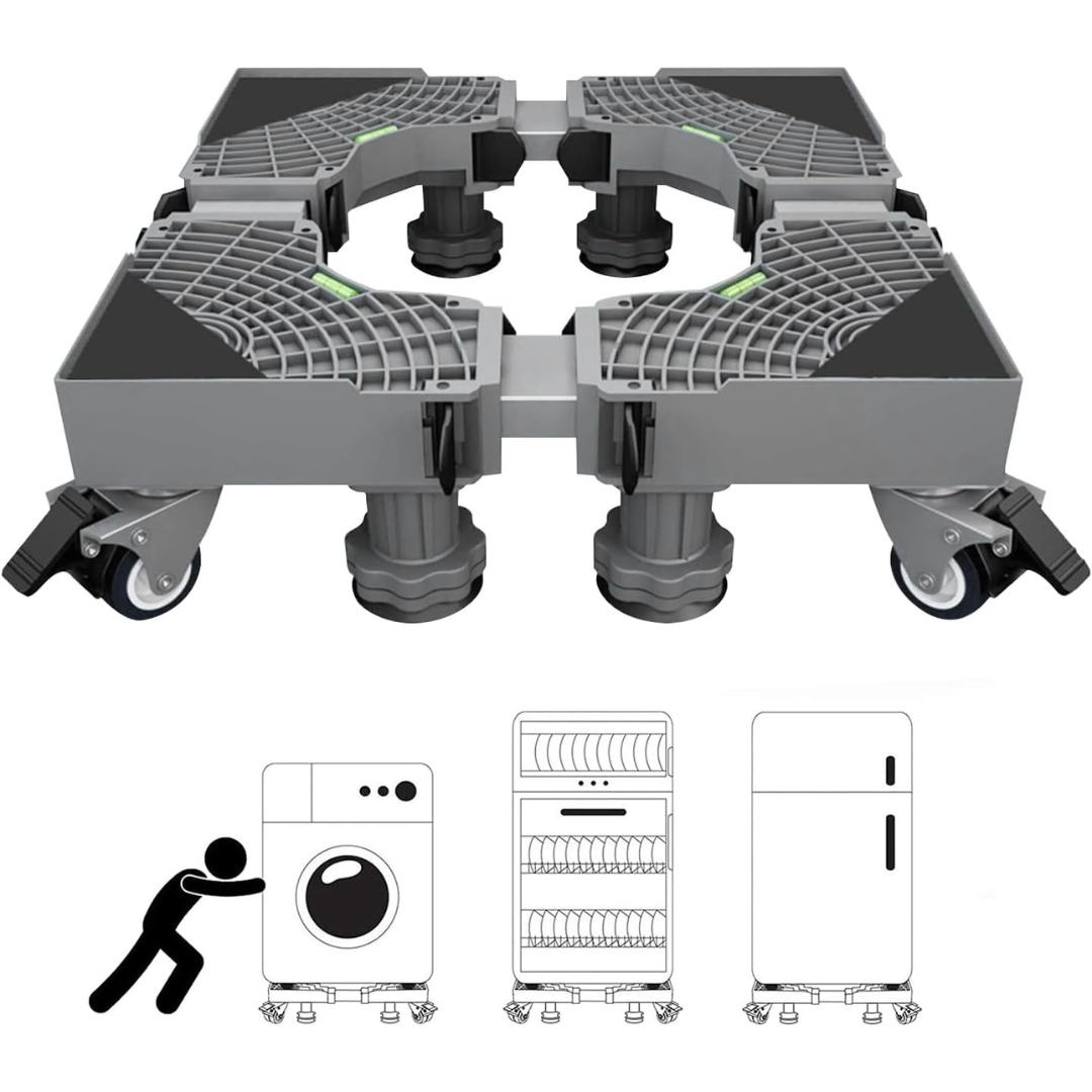 size info of washing machine base stand